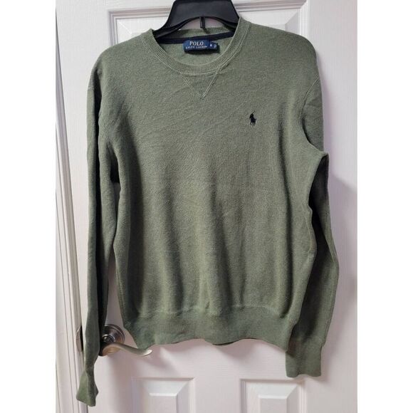 Ralph Lauren Sweater Army Green S - Picture 1 of 9